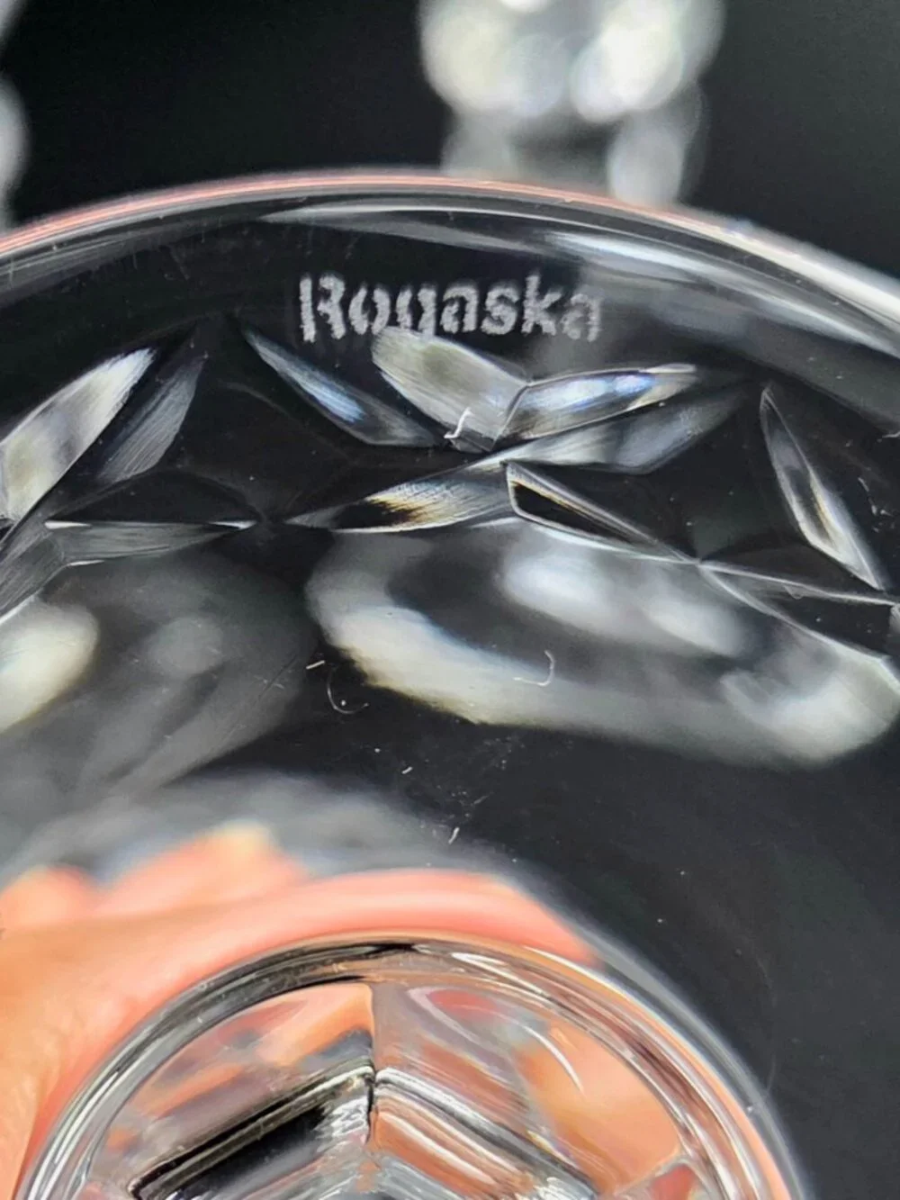 Vintage Rogaska Gallia - Water Wine Goblets - Set of 4 - Discontinued